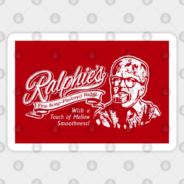 Ralphie's Fine Soap-Flavored Fudge Magnet by SaltyCult